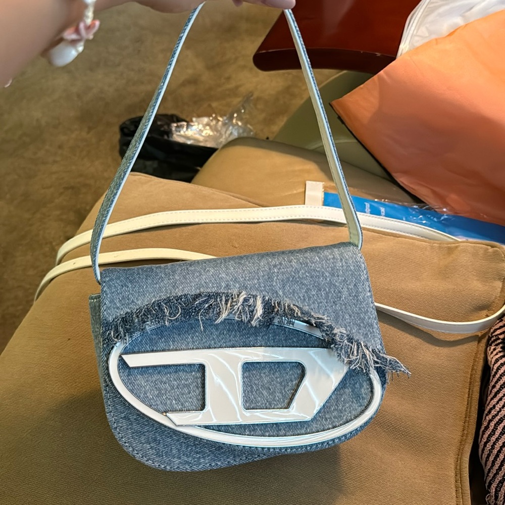 Trendy denim bag 90s